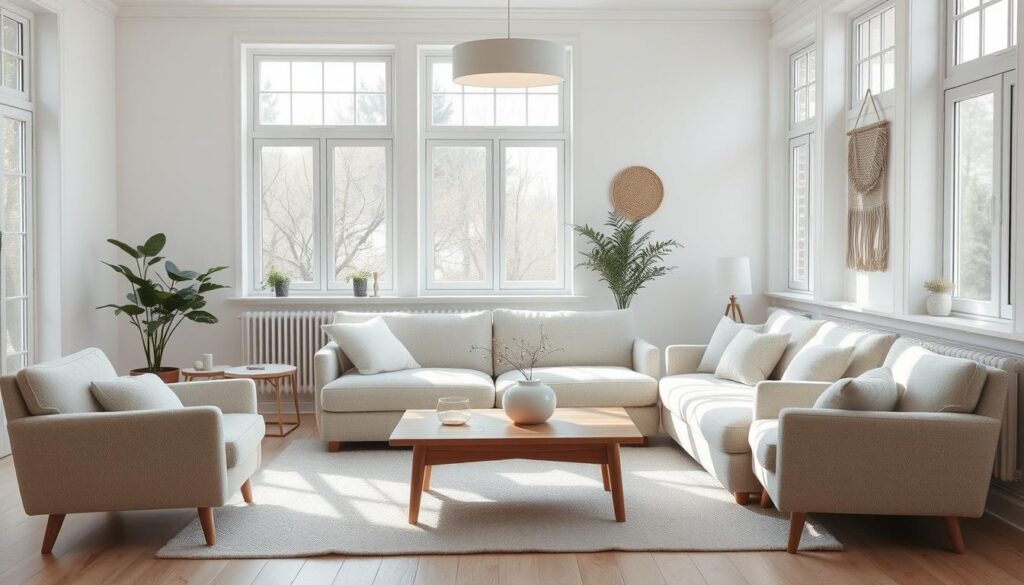 Scandinavian living room design