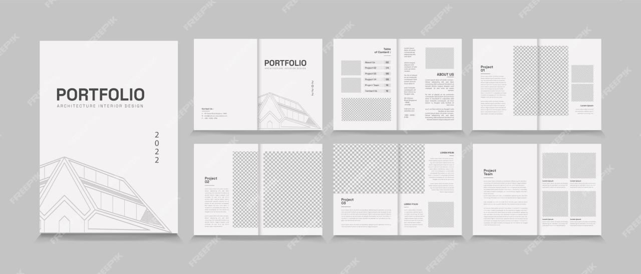 Interior design portfolio course