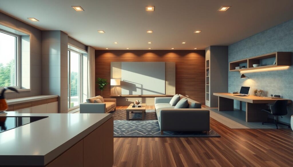 blocky interior design