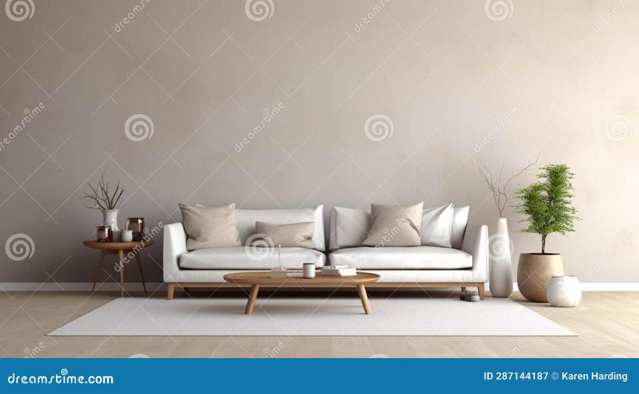 The Minimal Lounge and Living Room Interior Design Stock Illustration ... Minimalist lounge interior design