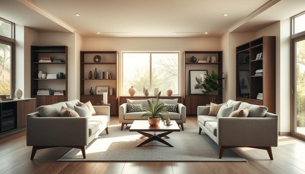 open plan lounge decorating trends