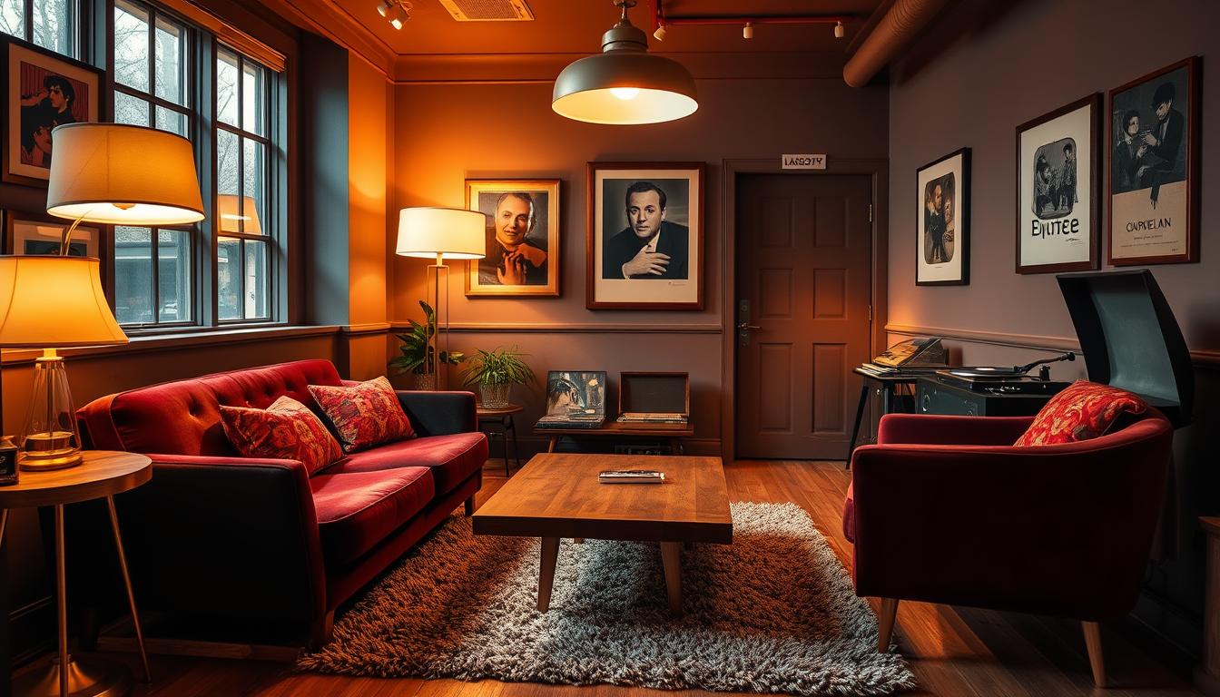 retro lounge interior design ideas