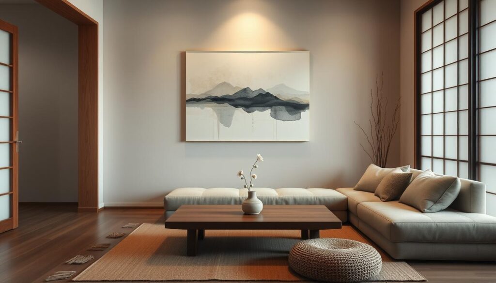 Japanese aesthetics in home decor