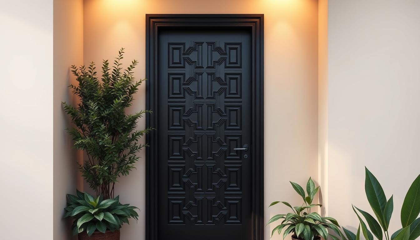 black door interior design