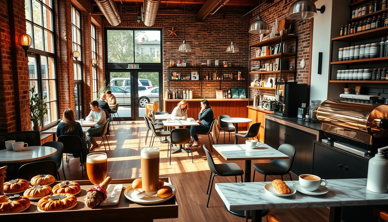 food coffee bakery retail interior design near me