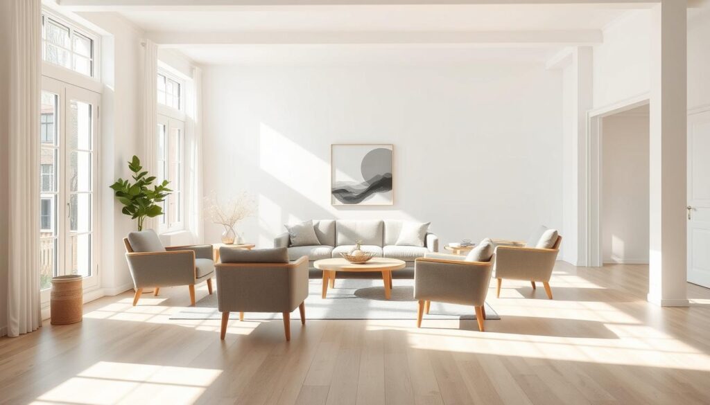 modern Nordic design open spaces