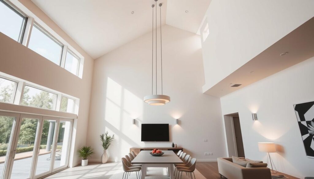 modern room lighting design