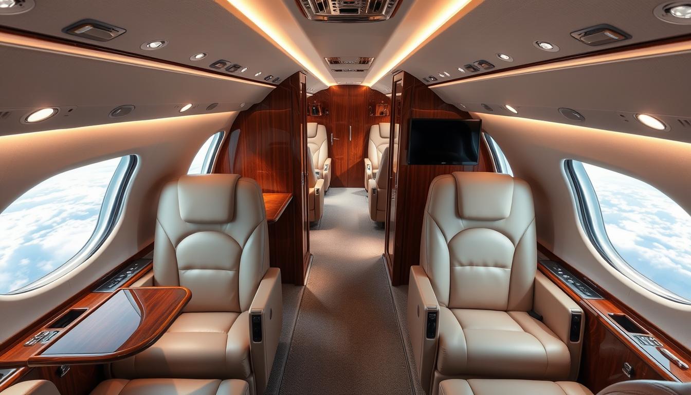 private jet interior design
