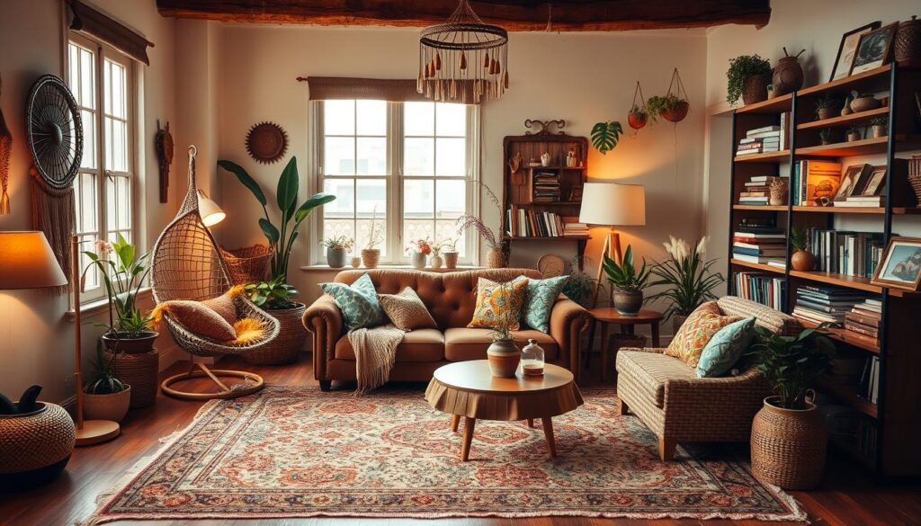 Bohemian interior design