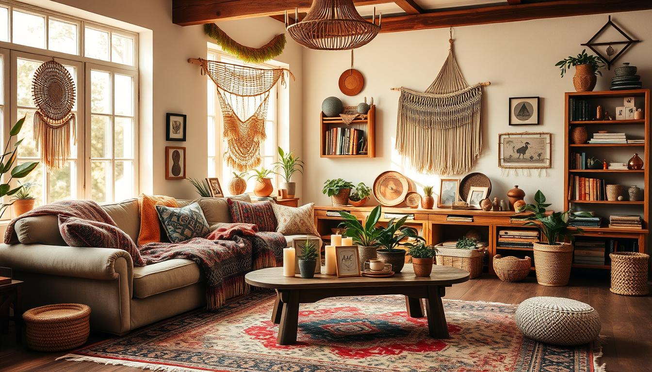boho chic interior design
