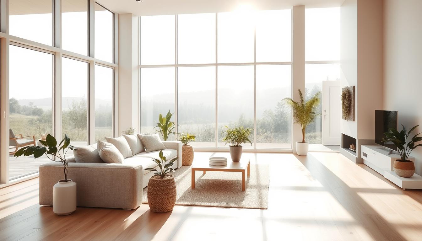 interior design with natural light