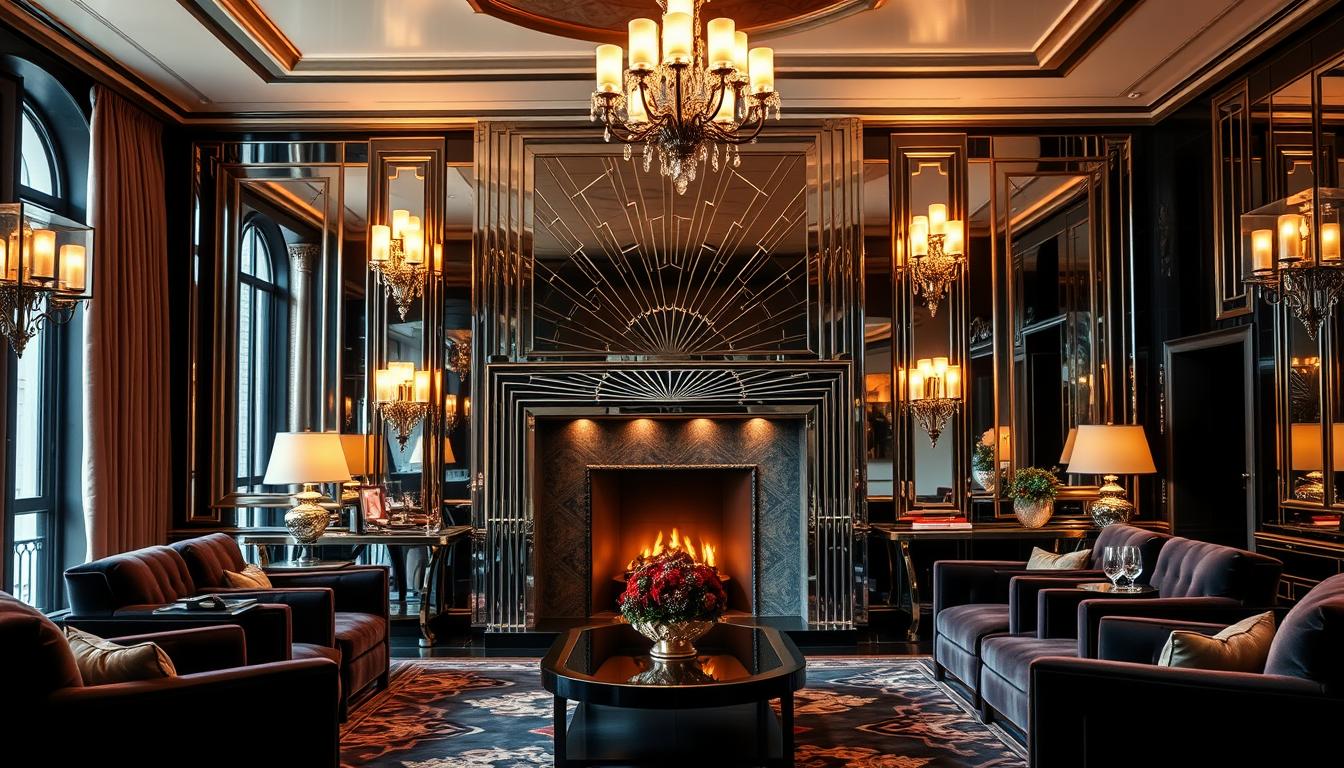 art deco style interior design