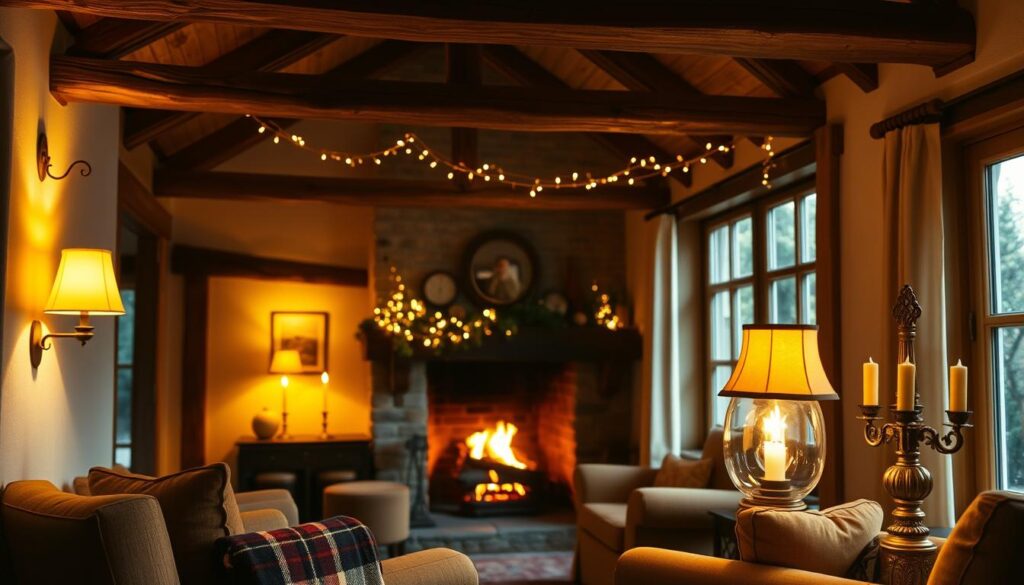 cottage interior lighting