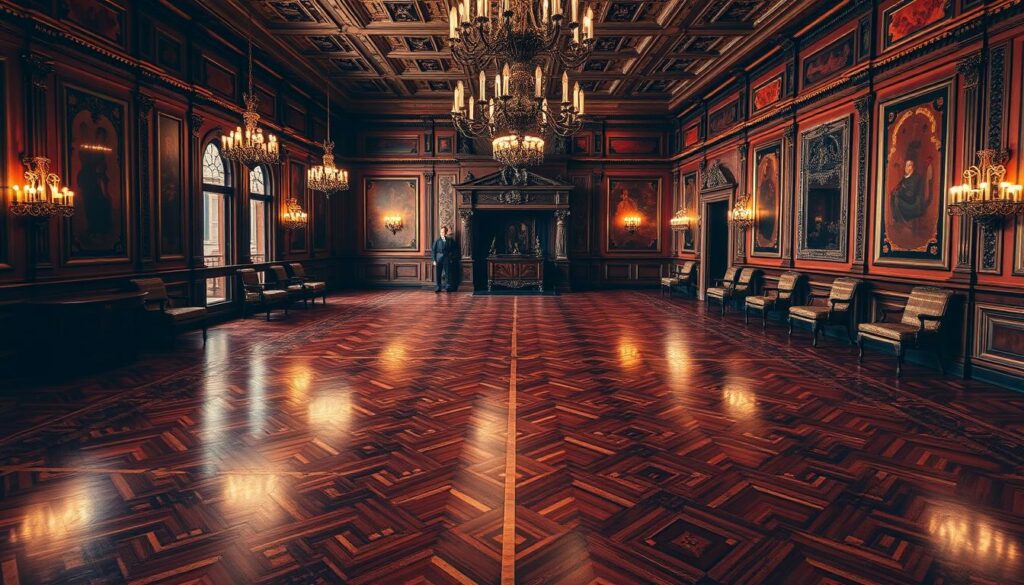 elegant Victorian flooring