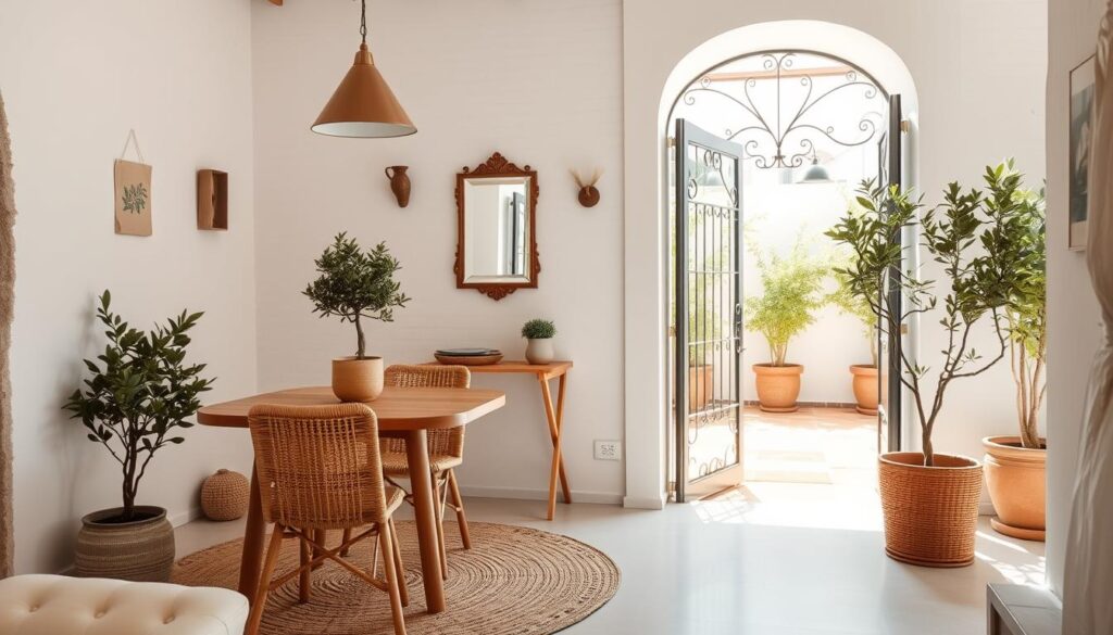 small space mediterranean design